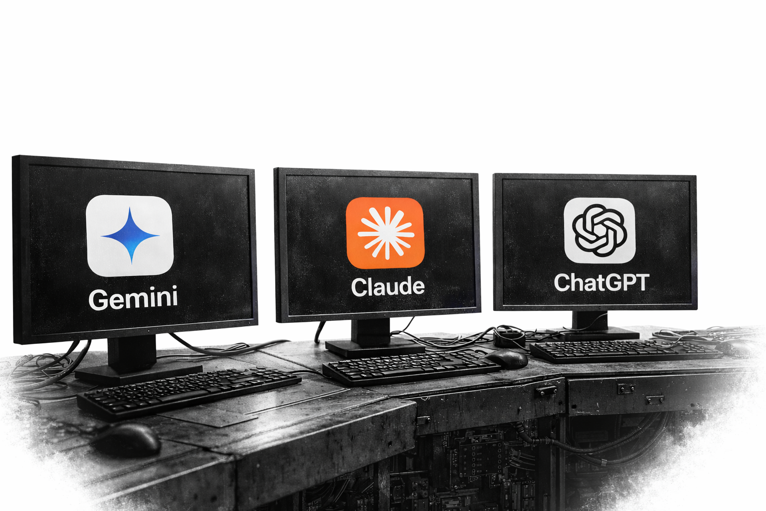 KI-Systeme: Gemini, Claude, ChatGPT